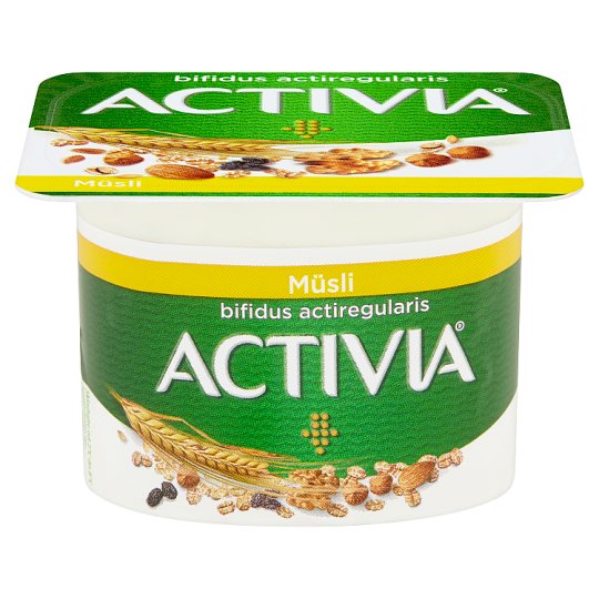 Activia Probiotic White Yogurt with Muesli 120g Tesco Groceries