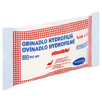 Hartmann Obinadlo hydrofilní elastické 6 cm x 4 m