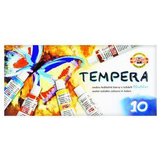 KOH-I-NOOR Temperové barvy 10 ks