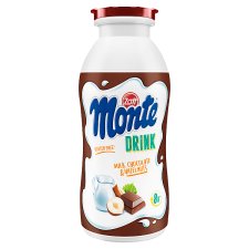 Zott Monte Drink Milk, Chocolate & Hazelnuts 200ml