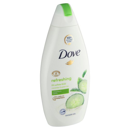 Dove Okurka a zelený čaj Sprchový gel 500ml