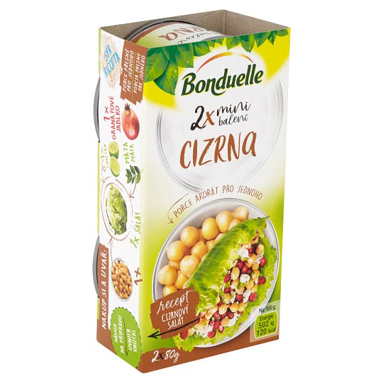 Bonduelle Cizrna mini balení 2 x 80g