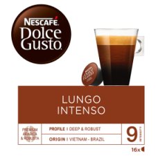 NESCAFÉ® Dolce Gusto® Lungo Intenso - Coffee Capsules - 16 Capsules in a Pack