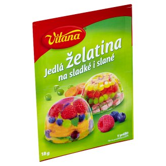Vitana Jedlá želatina na sladké i slané v prášku 18g