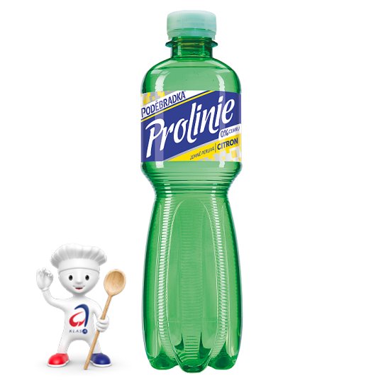 Poděbradka ProLinie Jemně perlivá citron 0,5l