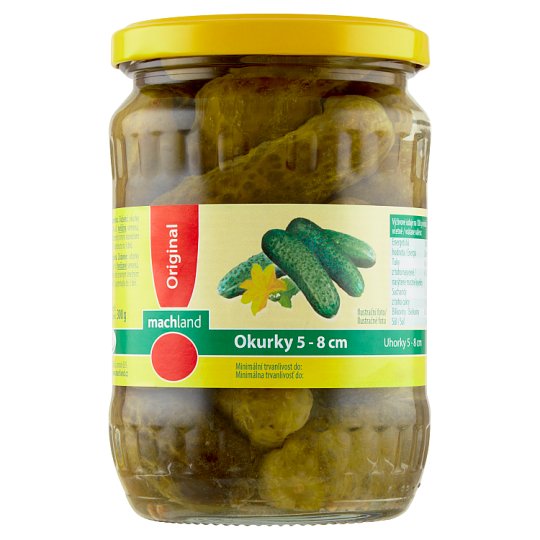 Machland Pickled Gerkins 5 - 8 cm 540g