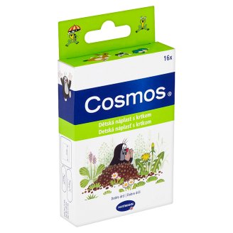 Cosmos Dětská náplast s krtkem 16 ks
