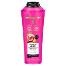 Schwarzkopf Gliss Supreme Length Shampoo with Biotin Complex + Peony Flower Extract 400ml