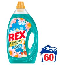REX prací gel Lotus & Almond Oil 60 praní, 3l