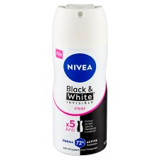 Nivea Black & White Invisible Clear Antiperspirant Spray 100ml