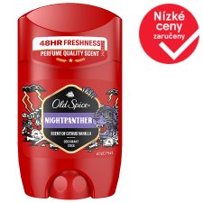 Old Spice Night Panther Deodorant Stick For Men 50 ml, 48H Fresh, 0% Aluminium Salts