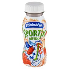 Pribináček Sportík Bifido Jahodový 170g