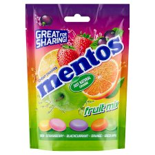 Mentos Fruit Mix Chewy Dragees 140g - Tesco Groceries