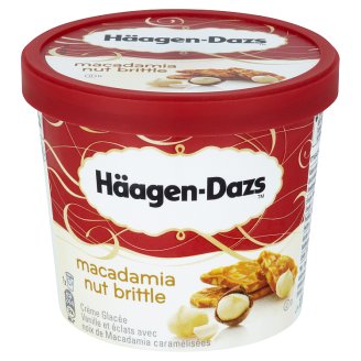 Häagen-Dazs Vanilkový mražený krém smetanový s karamelizovanými makadamovými ořechy 100ml