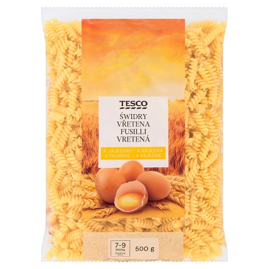 Tesco Spindle 4 Eggs 500g