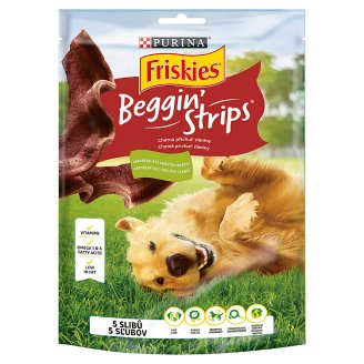 FRISKIES Beggin Strips s příchutí slaniny 120g