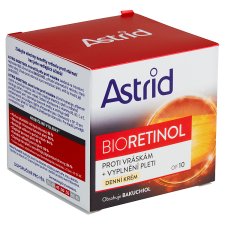 Astrid Bioretinol Anti-Wrinkle Day Cream + Skin Filling SPF 10 50ml