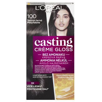 L'Oréal Paris Casting Crème Gloss Temně černá 100