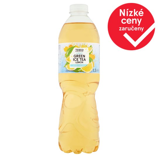 Tesco Light Green Ice Tea Lemon 1,5l