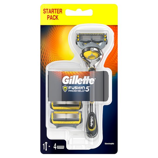 Gillette Fusion5 ProShield Holicí Strojek Pro Muže + 3 Holicí Hlavice