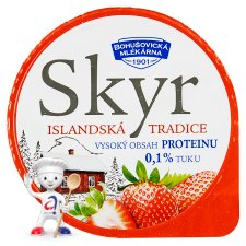 Bohušovická mlékárna Skyr Strawberry 130g