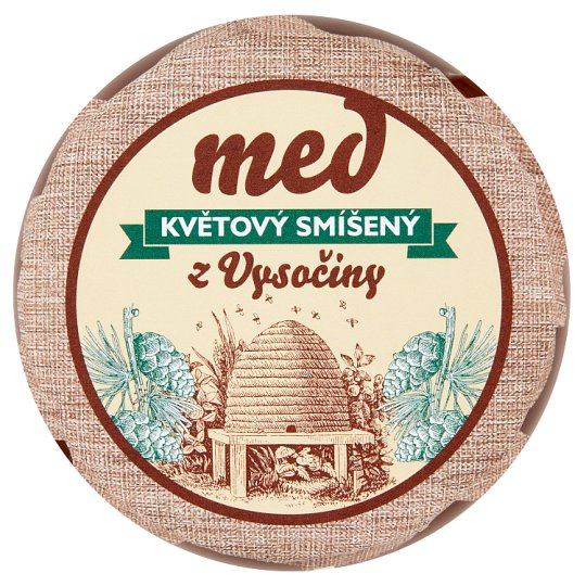 Med květový smíšený z Vysočiny 650g
