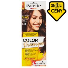 Schwarzkopf Palette Color Shampoo barva na vlasy Čokoládově Hnědý 3-65 (244)