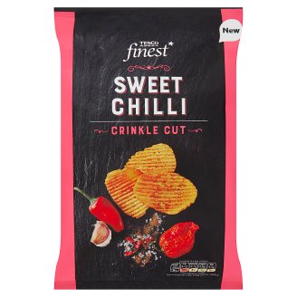 Tesco Finest Bramborové lupínky s příchutí sladkého chilli 150g