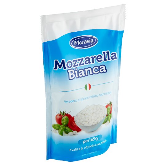 Moravia Mozzarella Bianca Perls 120g