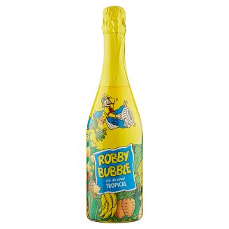 Robby Bubble Tropical nealkoholický nápoj ochucený 0,75l