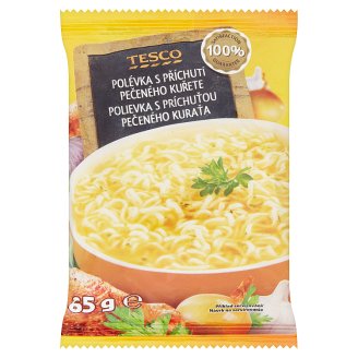 Tesco Polévka s příchutí pečeného kuřete 65g
