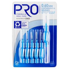 Tesco Pro Formula Interdental Brushes 0.60 mm 6 pcs