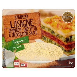 Tesco Lasagne Spinach-Ricotta & Neapolitan Sauce 1kg