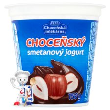 Choceňská Mlékárna Choceňský smetanový jogurt čoko-oříšek 150g