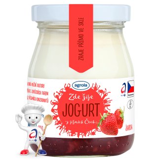 AGRO-LA Jogurt jahoda 200g