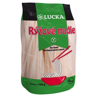 Lucka Rýžové nudle bezvaječné 240g