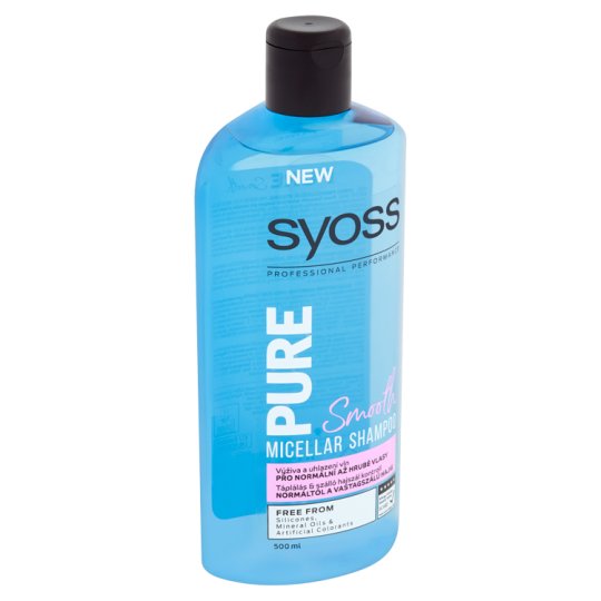 Syoss Pure Smooth micelární šampon 500ml