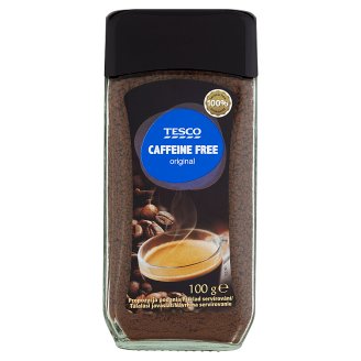 Tesco Original Rozpustná káva sušená bez kofeinu 100g