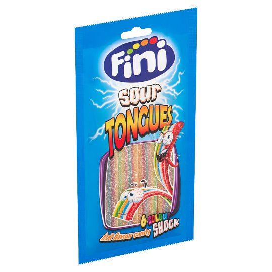 Fini Sour Tongues Fruit Flavour Candy 90g Tesco Groceries