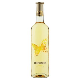 Víno Motýl Chardonnay suché bílé víno 0,75l