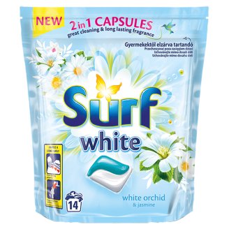 Surf White Orchid 2v1 kapsle na praní 14 praní