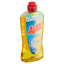 Ajax Boost Baking Soda + Lemon čistící prostředek pro domácnost 1l