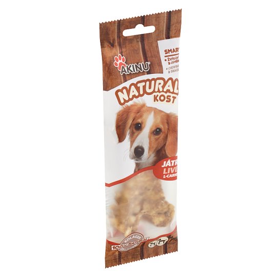 Akinu Natural kost s játry a L-carnitinem 1 ks 25g