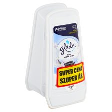 Glade Gel Pure Clean Linen osvěžovač vzduchu 2 x 150g