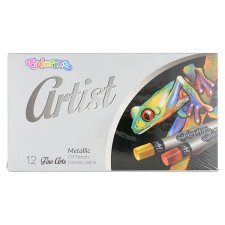 Colorino Artist Oil Pastels Metallic 12 pcs