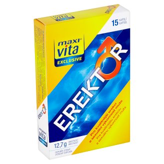 MaxiVita Exclusive Erektor 15 kapslí 12,7g