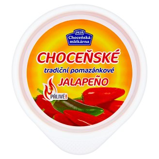 Choceňská Mlékárna Choceňské tradiční pomazánkové jalapeño 150g