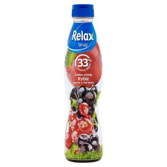 Relax Sirup rybíz červený a černý 700ml