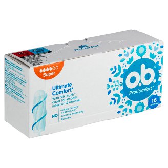 O.B. ProComfort Super tampony 16 ks