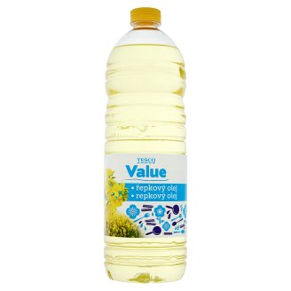 Tesco Value Řepkový olej 1l